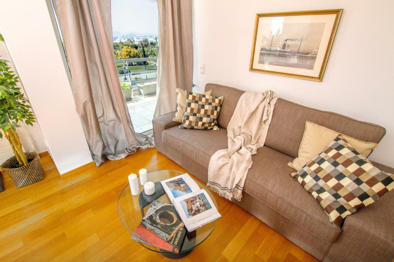Athens Luxurious Apartment - Sea View! Kültér fotó