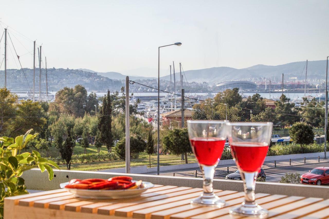 Athens Luxurious Apartment - Sea View! Kültér fotó